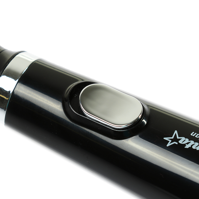 Мужской дорожный набор Atlanta ATH-6942, 3 насадки, питание 2хААА, черный