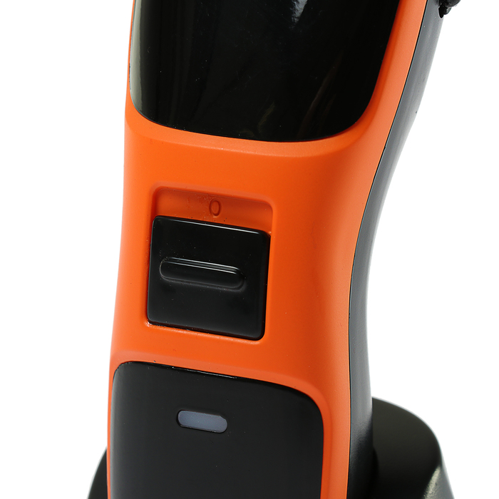 Машинка для стрижки Atlanta ATH-6902, АКБ, регулировка длины, оранжево/черная