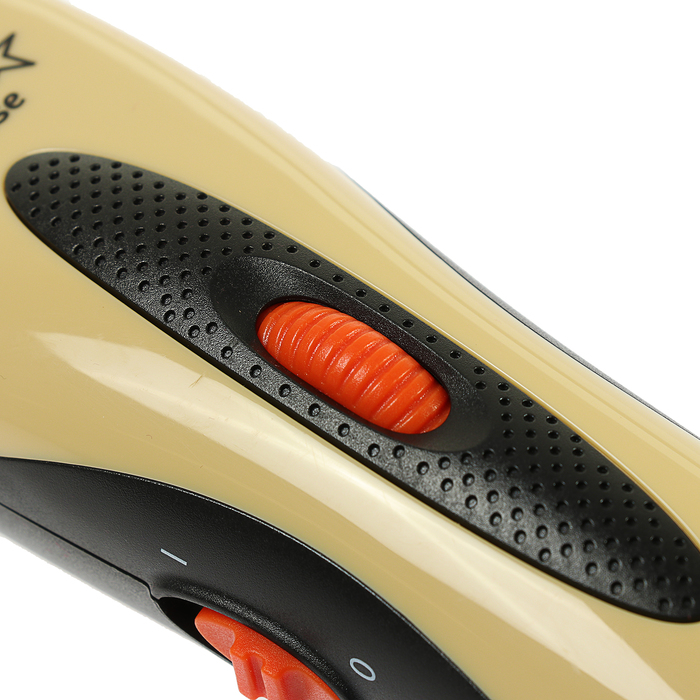 Машинка для стрижки Atlanta ATH-6903, АКБ, 2 насадки, бежевая