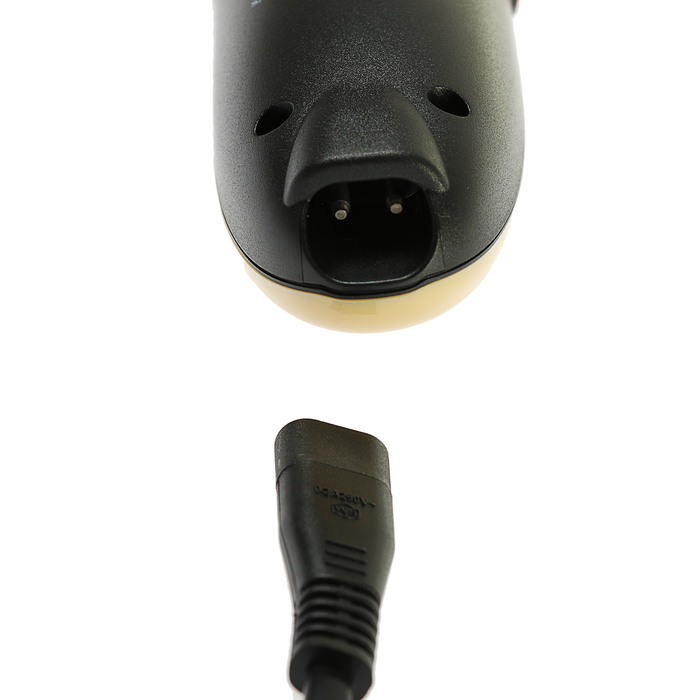 Машинка для стрижки Atlanta ATH-6903, АКБ, 2 насадки, бежевая