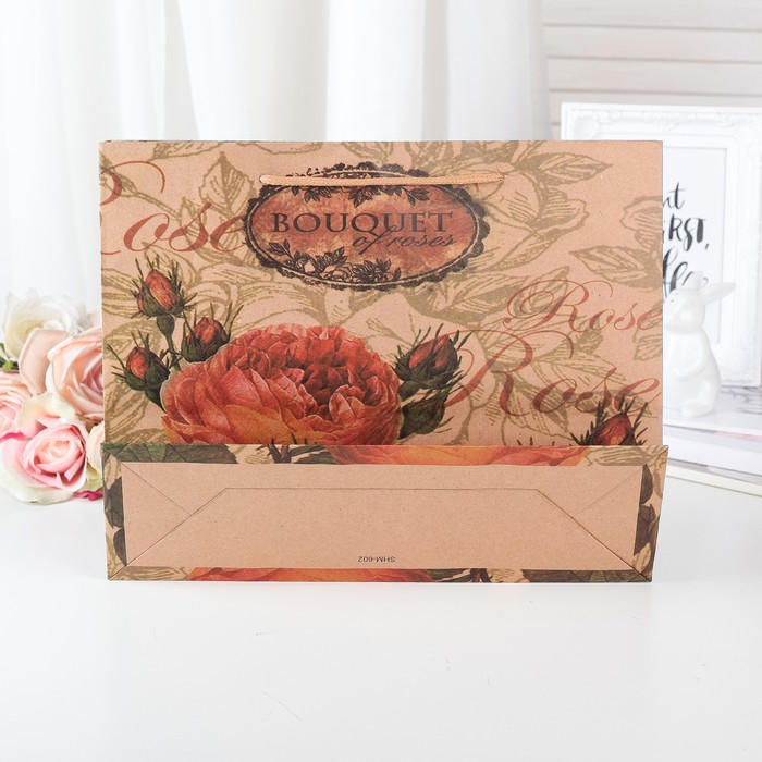 Пакет крафт 24,5 х 9 х 19 см