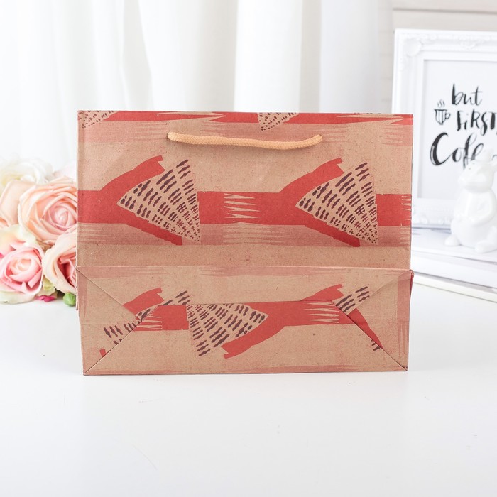 Пакет крафт 24,5 х 9 х 19 см