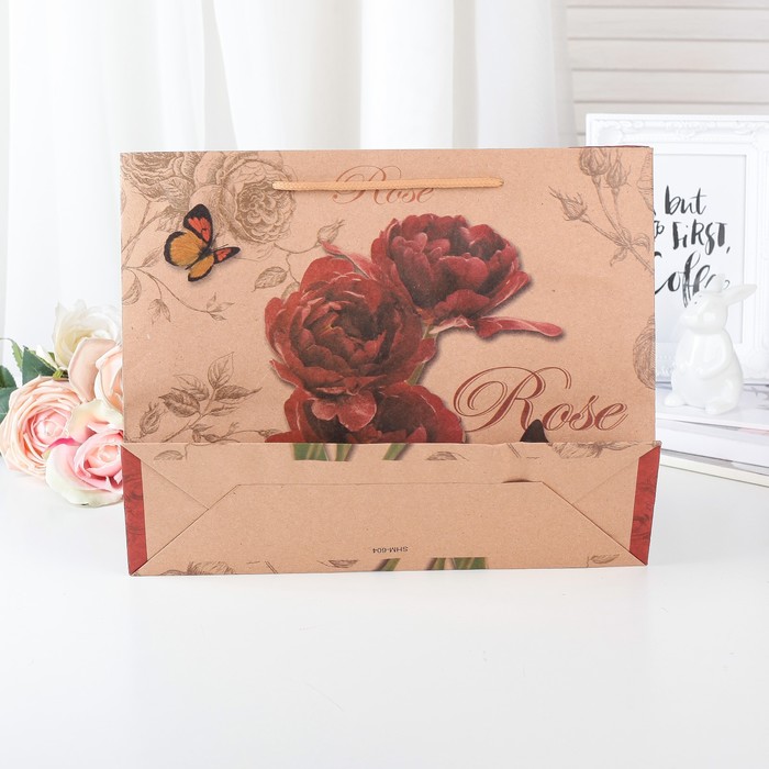 Пакет крафт 30 х10 х 25 см