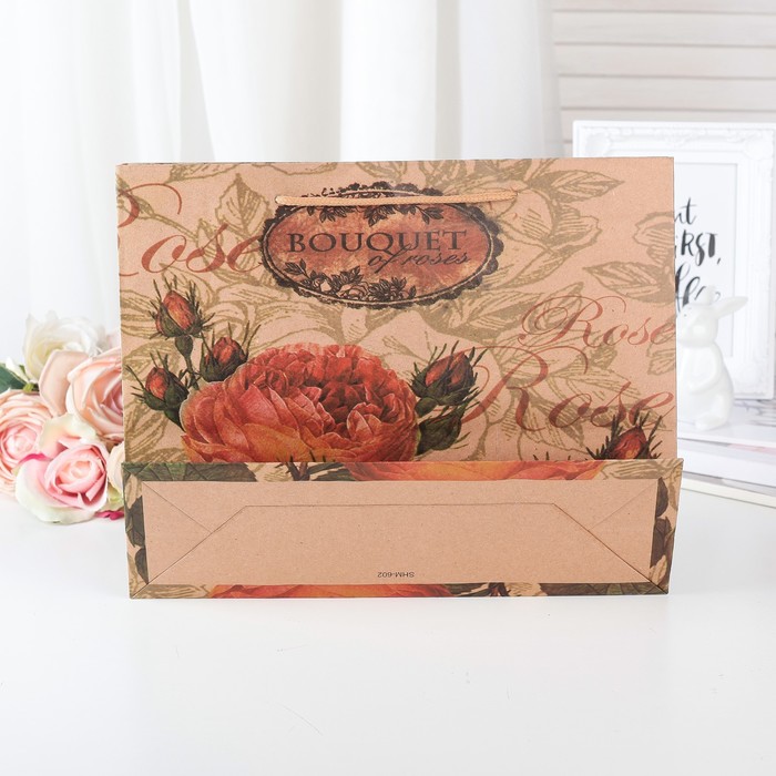 Пакет крафт 30 х10 х 25 см