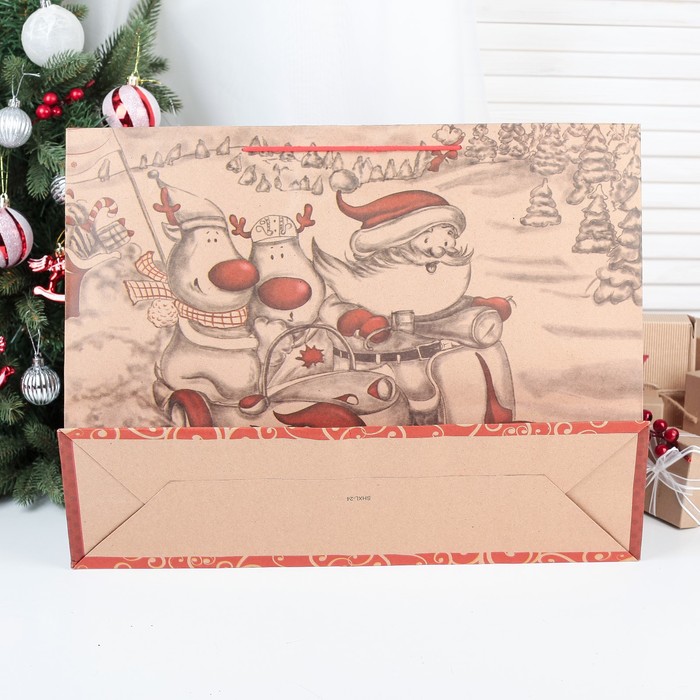 Пакет крафт 49 х13 х 38 см