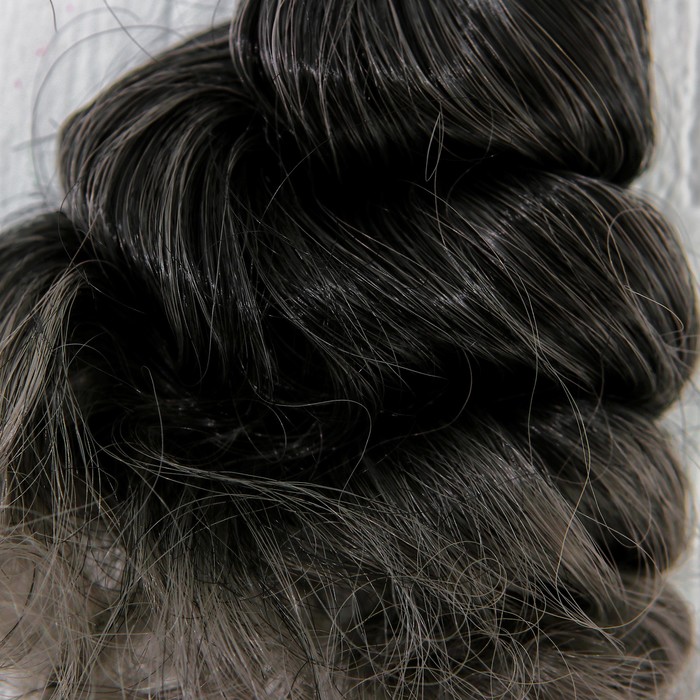 Волосы - тресс для кукол "Кудри" длина волос 15 см, ширина 100 см, №LSA063