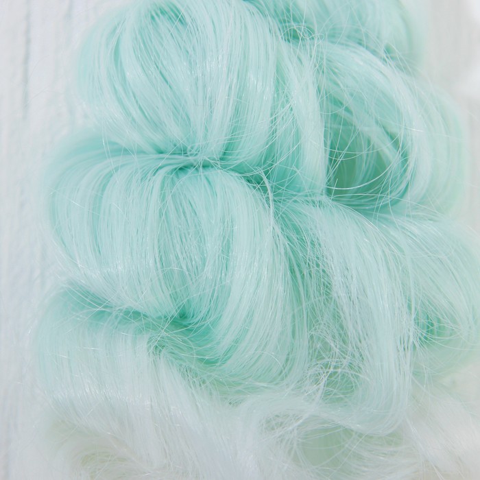 Волосы - тресс для кукол "Кудри" длина волос 15 см, ширина 100 см, №LSA001