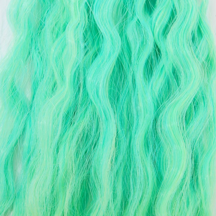 Волосы - тресс для кукол "Волны" длина волос 25 см, ширина 100 см, №LSA029