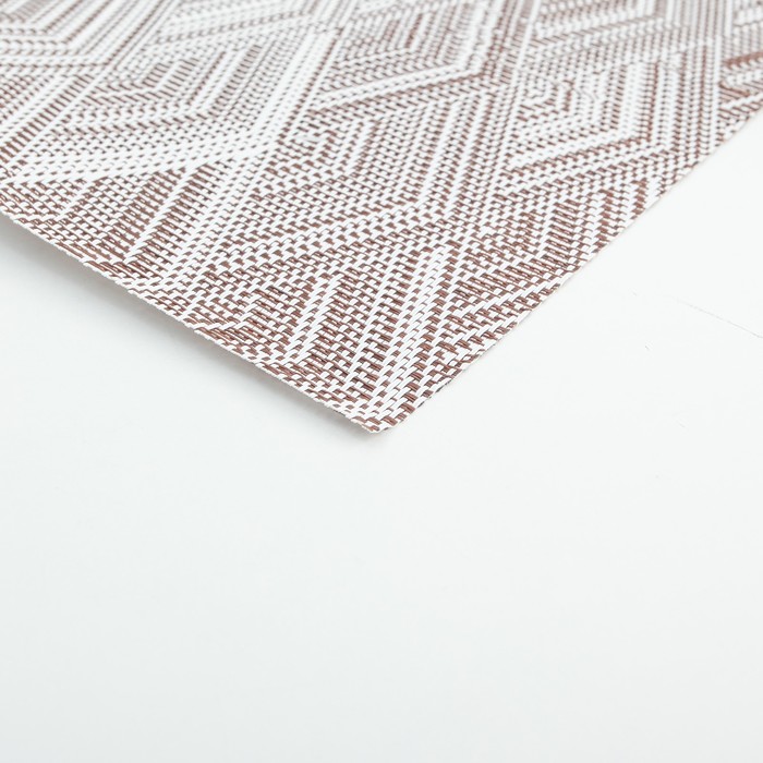 Салфетка кухонная "Кольчуга" 46х30 см, цвет серый