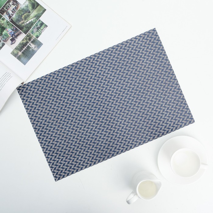 Салфетка кухонная "Колоски" 46х30 см, цвет бежевый