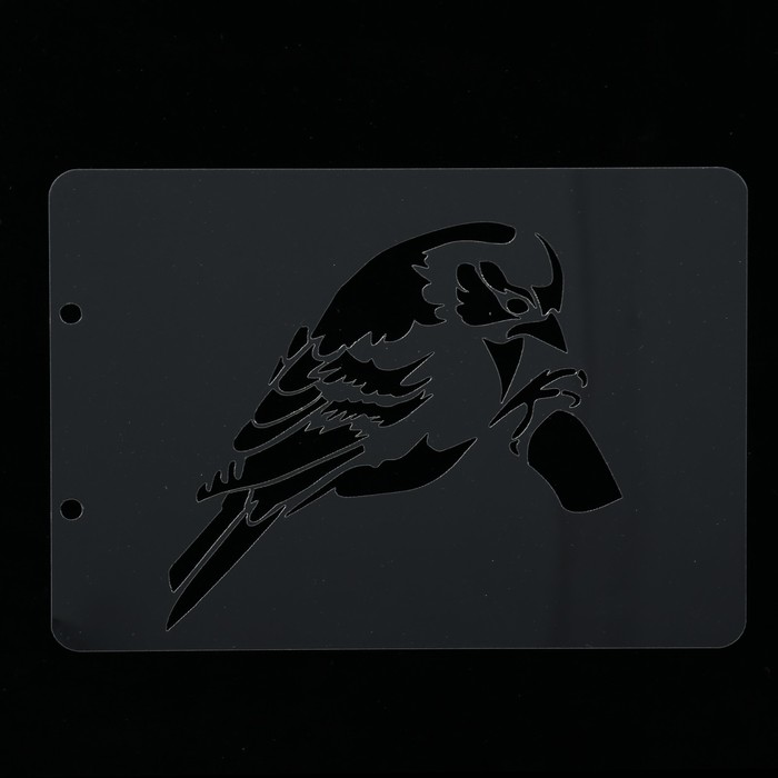 Трафарет пластик "Зяблик" 12,5 х17 см