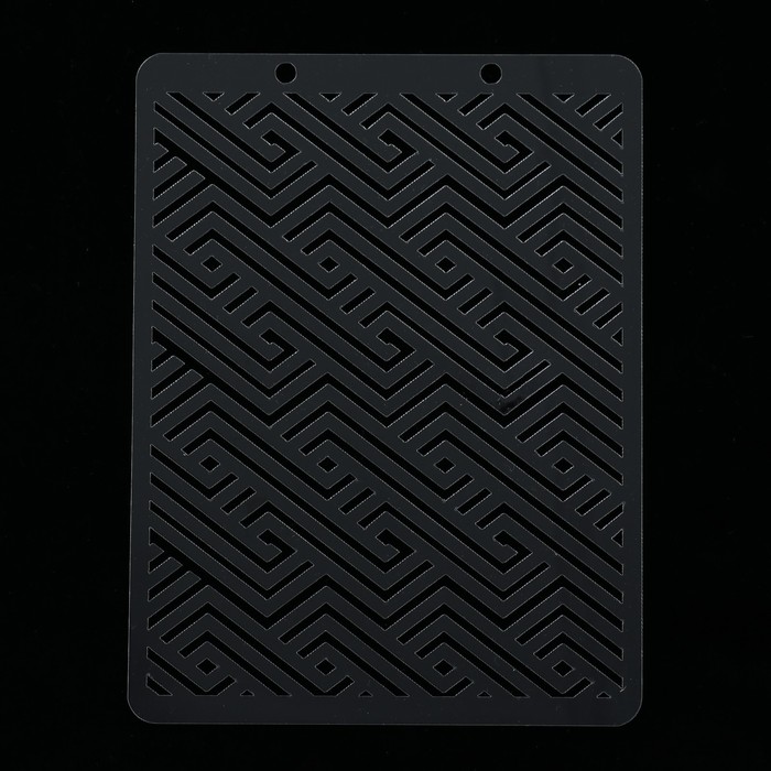 Трафарет пластик "Паркет" 12,5 х17 см