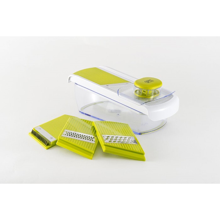 Овощерезка Gipfel SANA, ручная многофункциональная с контейнером и сменными ножами