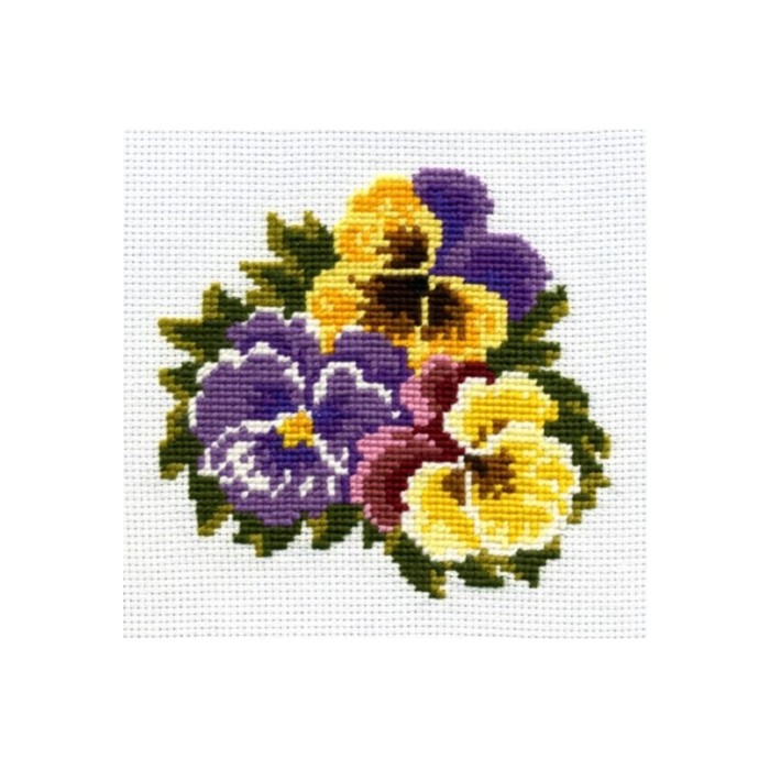 Набор для вышивания "Анютины глазки"