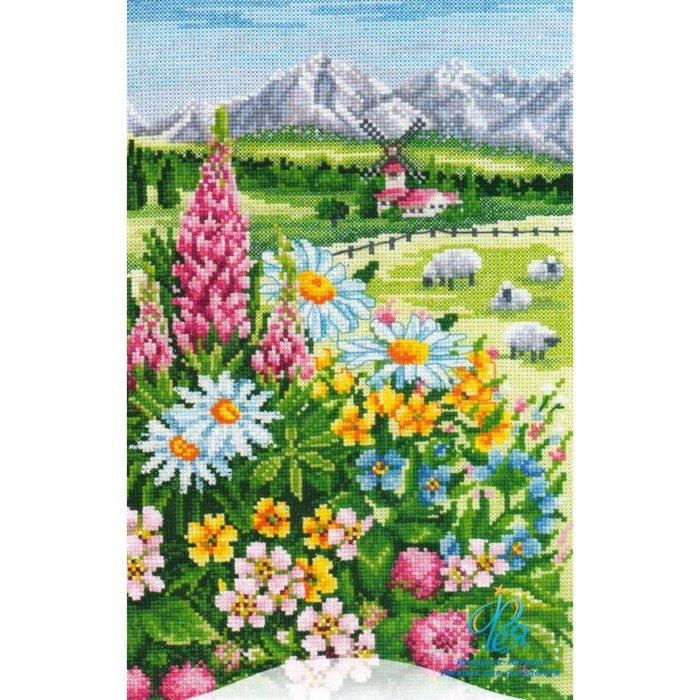 Набор для вышивания "Альпийский луг"