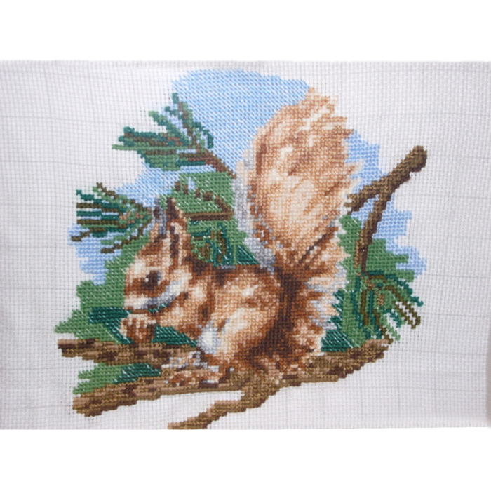 Набор для вышивания "Белка с орехом"