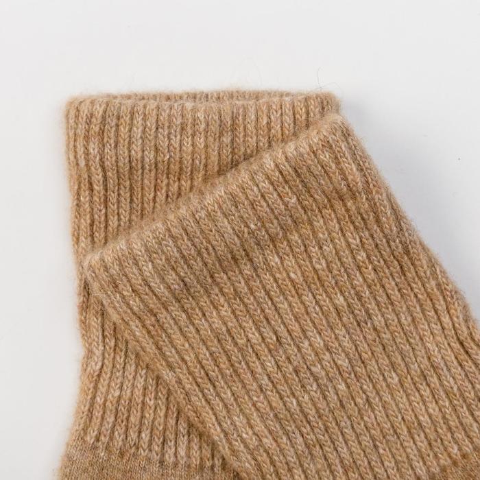 Носки мужские из шерсти верблюда 01102 цвет бежевый, р-р 27 (40-42)