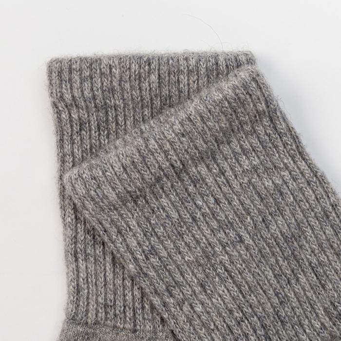 Носки мужские из шерсти яка 01103 цвет серый, р-р 29 (43-44)