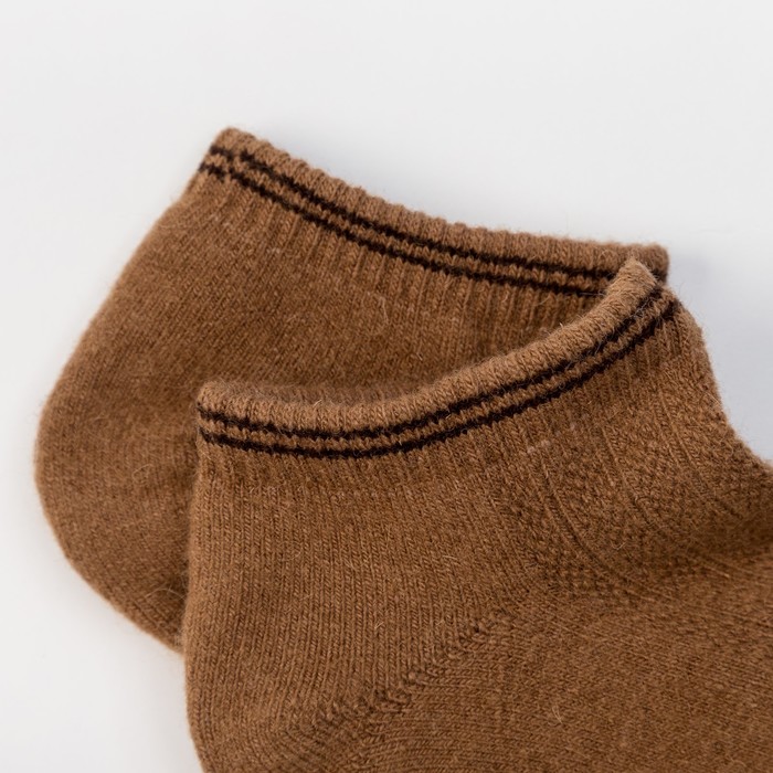 Носки мужские из шерсти верблюда 01110 цвет рыжий, р-р 27 (40-42)