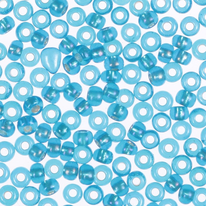 Бисер Чехия "GAMMA" круглый "5" 10/0 5гр (Е586 голубой)