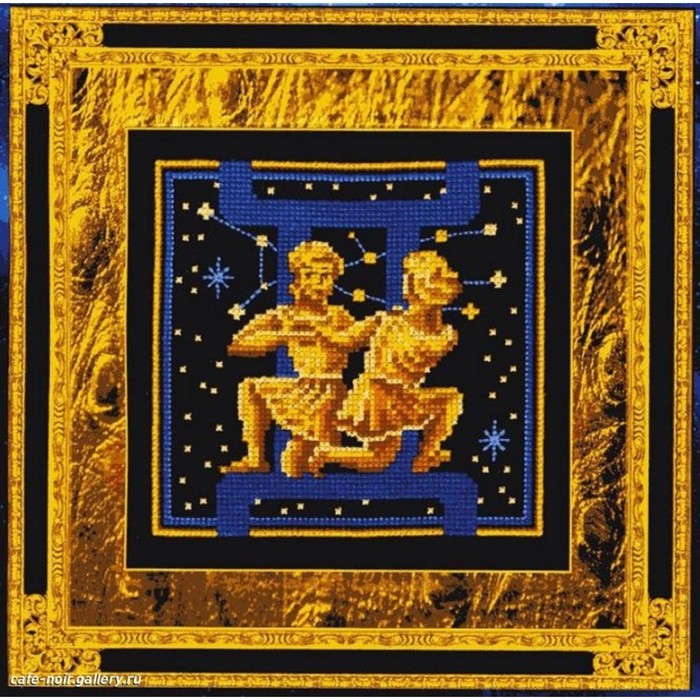 Набор для вышивания "Знаки зодиака Близнецы"