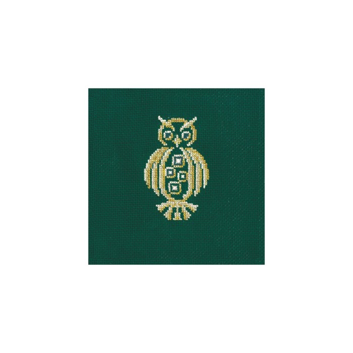 Набор для вышивания "Золотые украшенияСова"