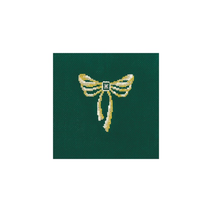 Набор для вышивания "Золотые украшенияБант"