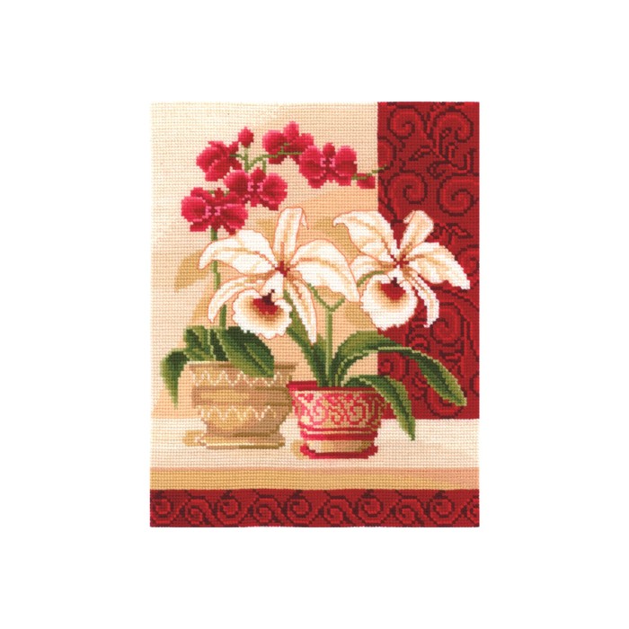 Набор для вышивания "Изящные орхидеи"