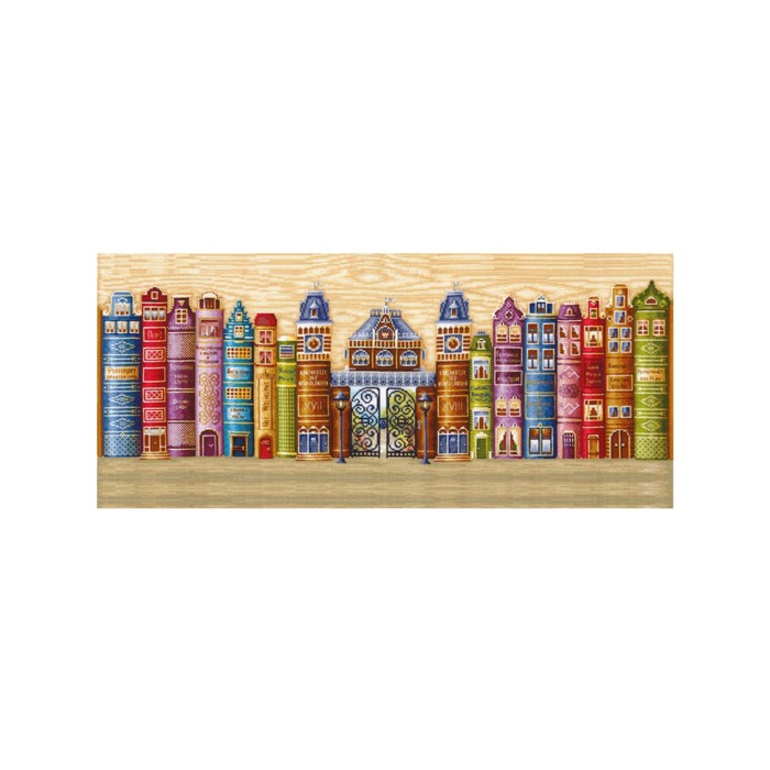 Набор для вышивания "Королевство книг"