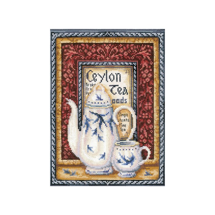 Набор для вышивания "Коллекция чая Оранж пеко"