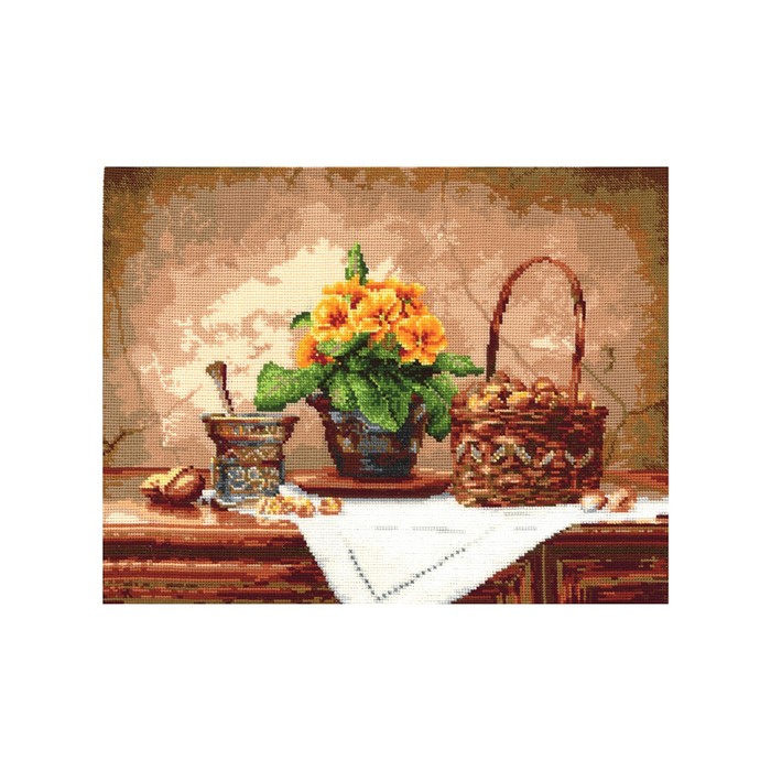 Набор для вышивания "Натюрморт с орехами"