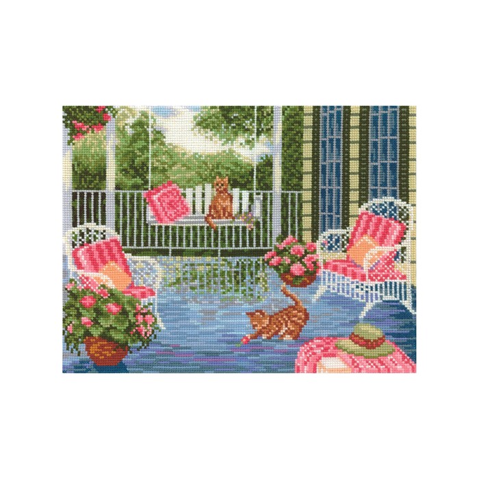 Набор для вышивания "На веранде"