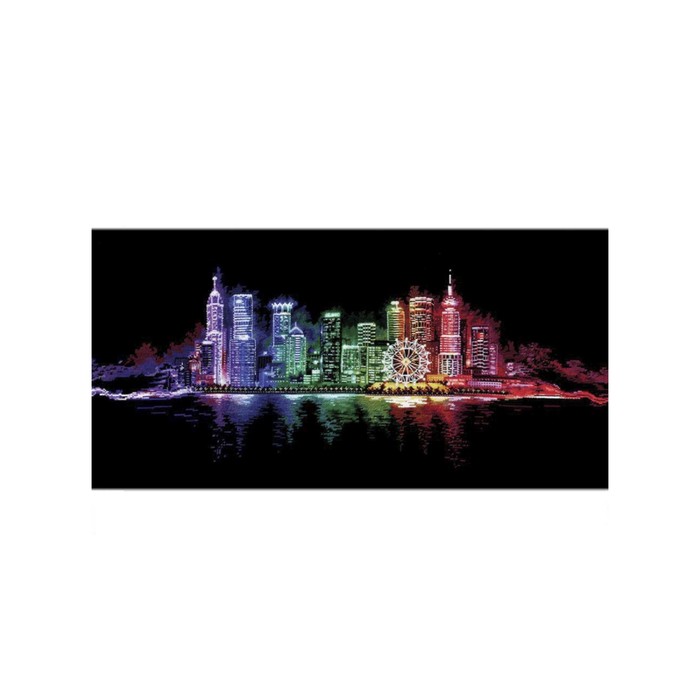 Набор для вышивания "Ночной город"