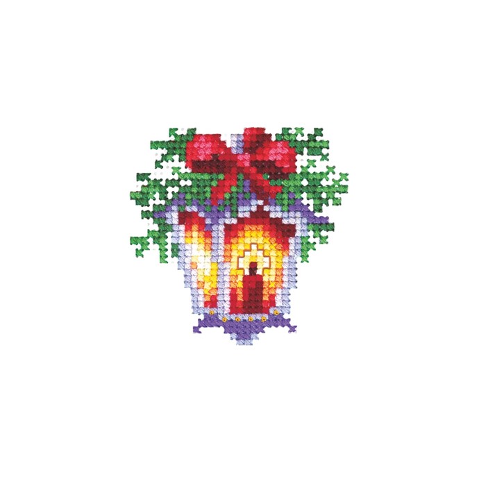 Набор для вышивания "Новогодние игрушкиФонарик"