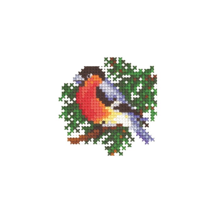 Набор для вышивания "Новогодние игрушкиСнегирь"