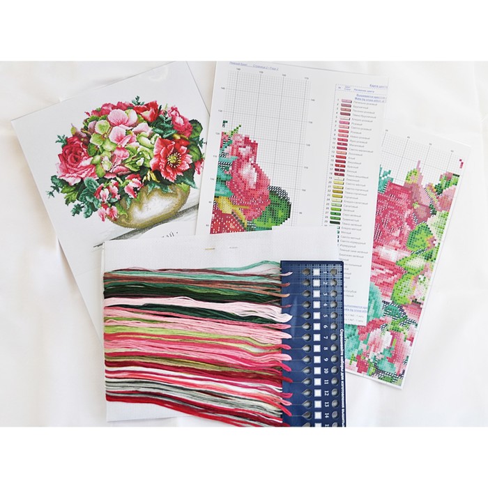 Набор для вышивания "Нежный букет"