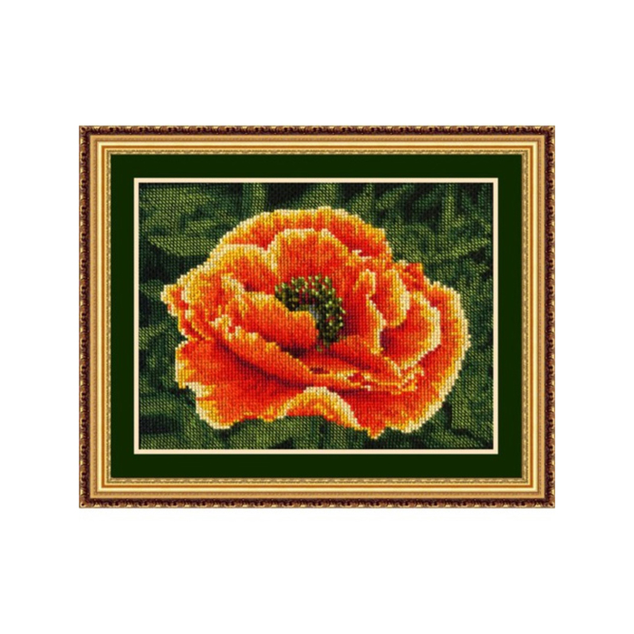 Набор для вышивания "Пылающий мак"