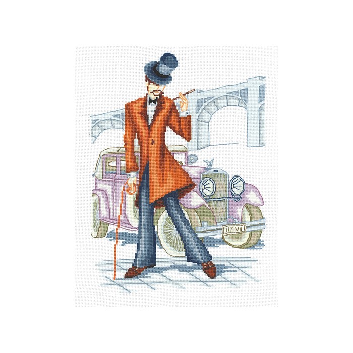 Набор для вышивания "Модное авто"