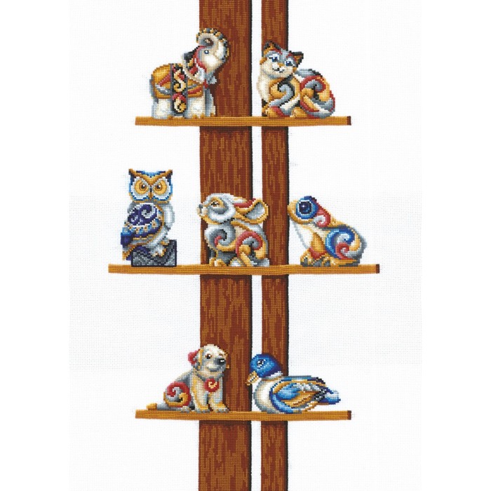 Набор для вышивания "Коллекция статуэток"