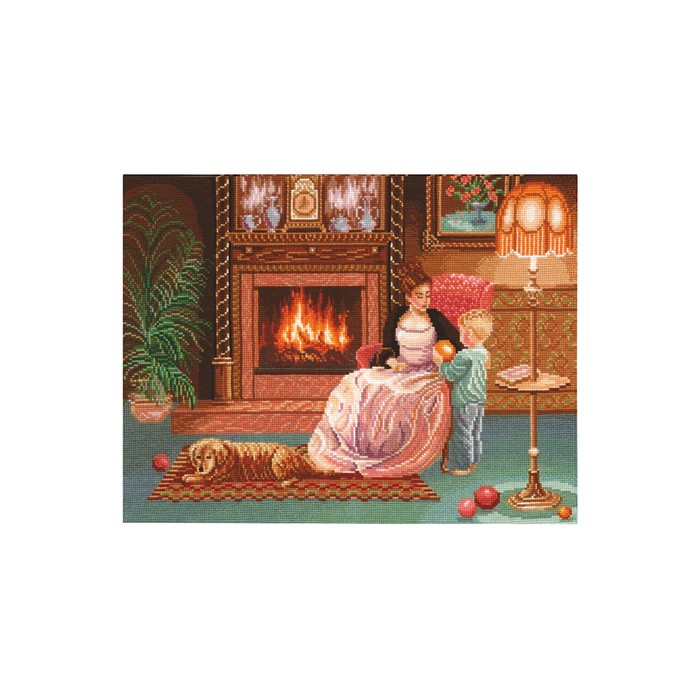 Набор для вышивания "У камина"