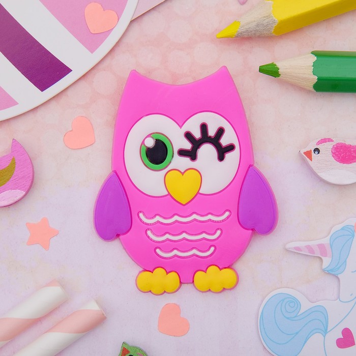 Брошь "Выбражулька" совенок, цвет МИКС