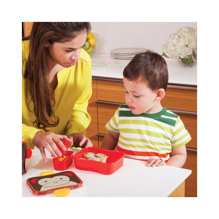 Набор контейнеров для завтрака «Обезьянка»