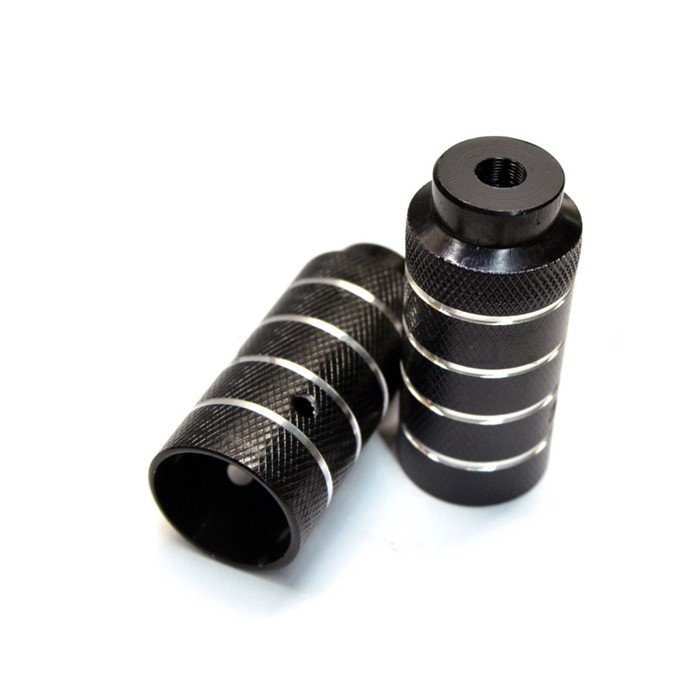 Пеги D50 L-110мм под ось 3/8"(10 мм) алюминий Black