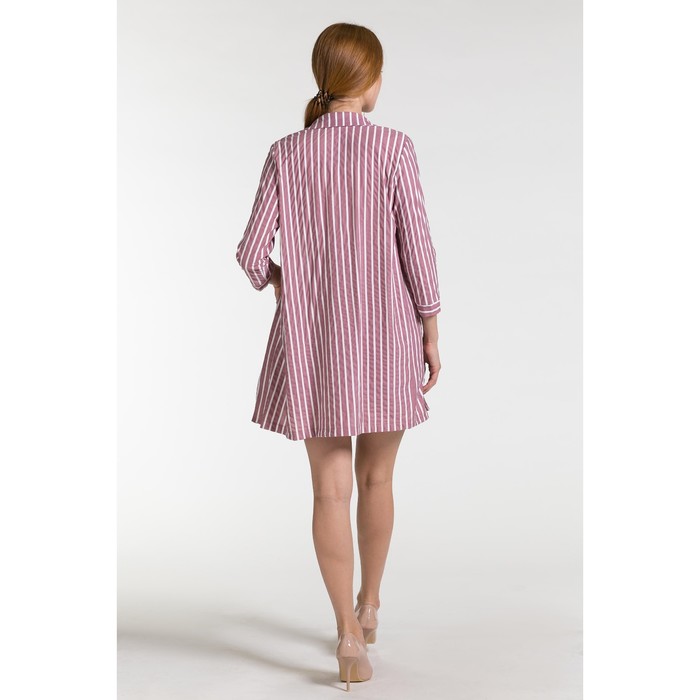 Костюм женский (пиджак, шорты) 08в цвет пудра, р-р 46