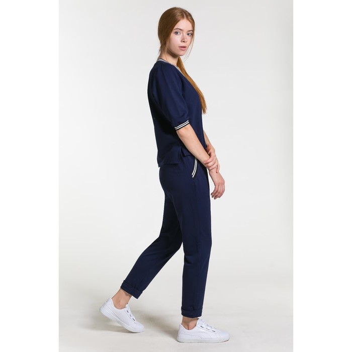Костюм женский 100а цвет т.синий, р-р 48