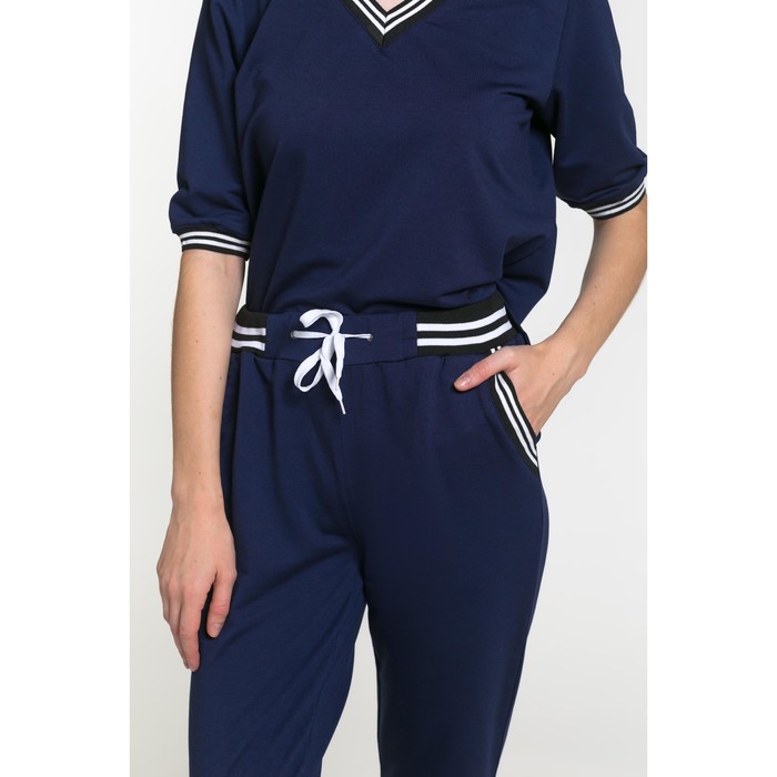 Костюм женский 100а цвет т.синий, р-р 48