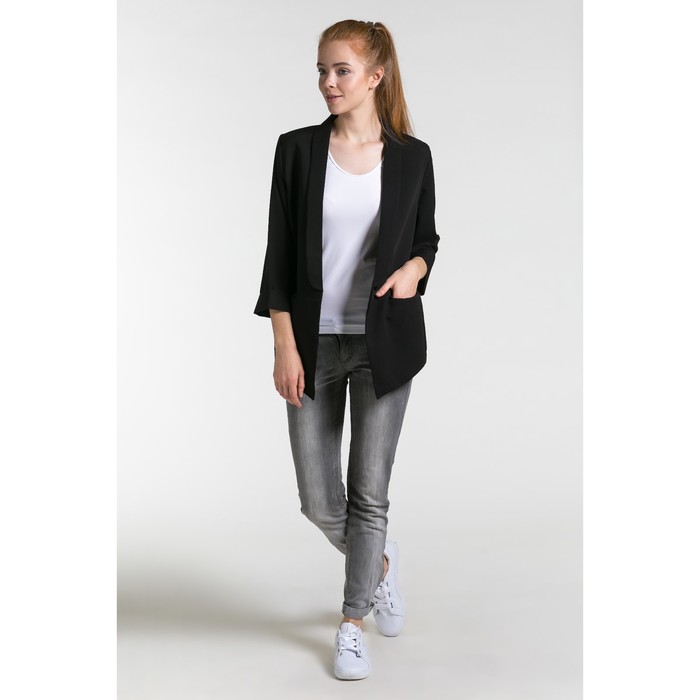 Пиджак женский 90 цвет чёрный, р-р 46
