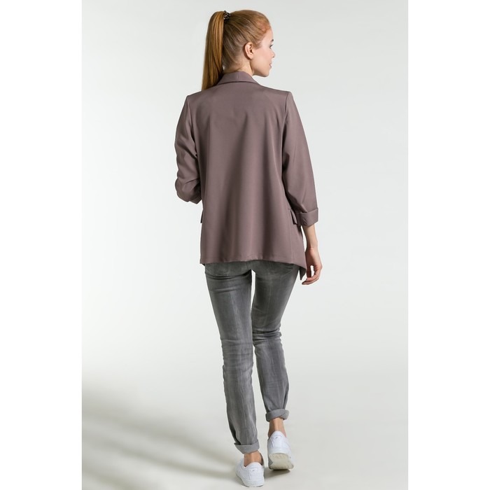 Пиджак женский 90а цвет коричневый, р-р 42