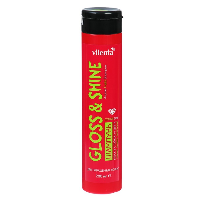Шампунь Vilenta Gloss&Shine для окрашенных волос, 280 мл
