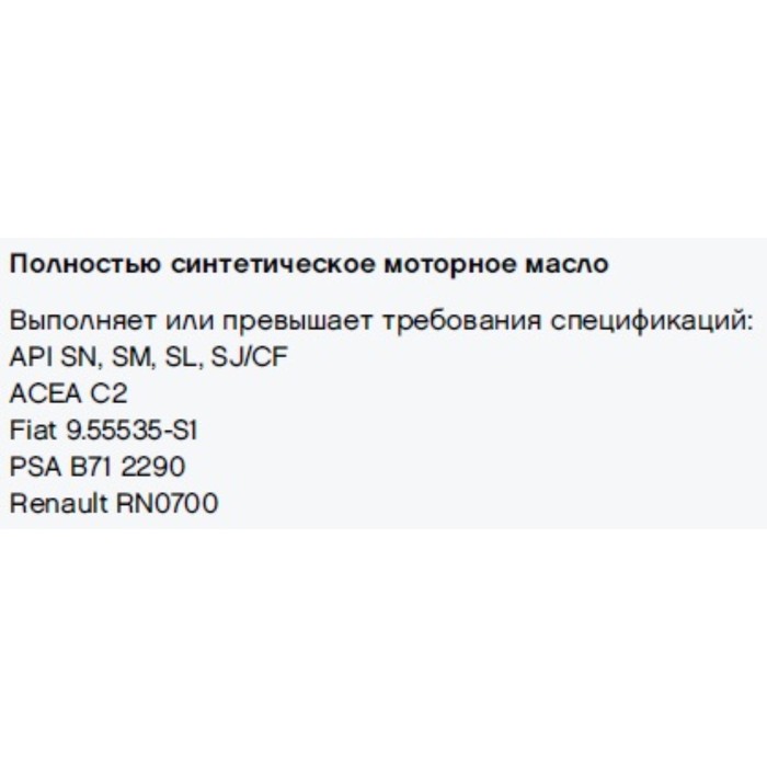 Масло моторное Neste Pro C2 5W30 4л